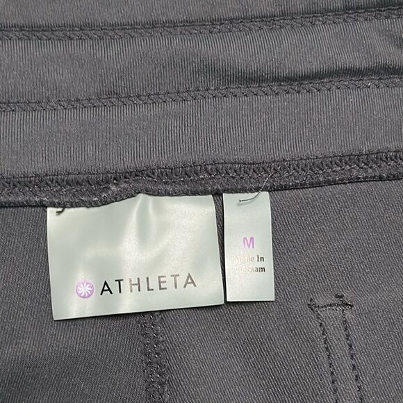 Athlete Metro Slouch Mid Rise Jogger Ankle Cinch Gray Pants Size Medium - Picture 12 of 13